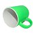 Caneca Fluorescente para Sublimação de Cerâmica Resinada Verde - Imagem 2