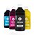 Kit 4 Tintas para Epson L396 Pigmentada Bulk Ink 500 ml Ink Tank - Imagem 1