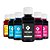 KIT 6 TintaS Corantes para Epson L1800 Bulk Ink CMYK + Light 100 ml - Ink Tank - Imagem 1