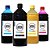 Kit 4 Tintas para Cartucho HP 932XL | 933XL CMYK 1 Litro Aton Corante - Imagem 1