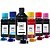 Kit 6 Tintas Epson Bulk Ink L805 Black 500ml Coloridas 100ml Corante Aton - Imagem 1