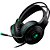 Fone de Ouvido Headset Gamer EG301GR Têmis Verde Com Fio Evolut - Imagem 1