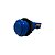 Botão de Nylon Azul Aegir com Microswitch (Interruptor) - Imagem 1