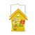 Cachepot Formato Casa Amarelo Pequeno com 1 unidade - Imagem 1