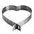 Molde Cortador de coração Aço em Aço Inox 44x5cm - Imagem 1