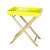 Mesa aparador Decorativo babado amarelo tipo-a - Imagem 1