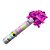 Lança Confetes Popper Baby Rosa Chá Revelação 30cm - Imagem 1