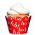 Mini Wrapper para Mini Cupcake de Natal Hohoho com 12 unidades Miss Cupcake - Imagem 1