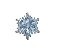 Floco Neve Mini Azul com 10 unidades - Imagem 2