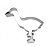 Cortador de Flamingo Inox - Imagem 3