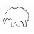 Cortador Para Confeiteiro (Inox) Elefante M2 1un - Imagem 3