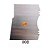 Espátula Decorativa em Aço Inox 12x10cm Modelo 008 - Imagem 1