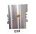 Espátula Decorativa em Aço Inox 12x10cm Modelo 018 - Imagem 1