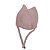 Gorro infantil rose com orelhinhas - Imagem 1