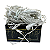 CASCATA 200 LEDS FIXO BRANCO QUENTE 127V 5M - BRILLIANT - Imagem 1