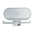 LUMINARIA (ARANDELA) TARTARUGA BRANCO 15W 6K IP65 - EMBULED - Imagem 4