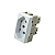 MODULO TOMADA 2P + TERRA 20A SLEEK BRANCO - MARGIRIUS - Imagem 2