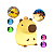 LUMINARIA CAPIVARA 1W MULTICOLOR 50LM IP20 - GAYA - Imagem 2
