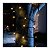 Cordão 10m 100 Leds Natal Prova D'água Branco Quente 220v - Imagem 3