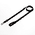 Conjunto Peitoral H e Guia para Cachorro Premium com QR Code | Classic Preta - Imagem 2