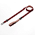 Conjunto Peitoral H e Guia para Cachorro Premium com QR Code | Frutas Vermelhas | Tamanho G - Imagem 2
