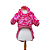 Mantinha Urso Love Rosa - Imagem 2