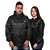 Jaqueta Canguru Nylon Preto Pioneira - Imagem 1