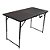 Mesa Dobrável Camper 120 cm Preta Kala - Imagem 1
