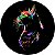 Capa Personalizada para Estepe Ecosport Crossfox Felino Gato Neon 2 - Imagem 1