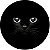 Capa Personalizada para Estepe Ecosport Crossfox Felino Gato Preto - Imagem 1