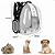 Mochila Astronauta com Visor Panorâmico Lorben Bolsa Pet Cachorro Gato - Imagem 2