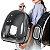 Mochila Astronauta com Visor Panorâmico Lorben Bolsa Pet Cachorro Gato - Imagem 4