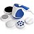 Massageador Elétrico Lorben Orbital Corporal Portátil com 5 Acessórios 2500RPM - Imagem 8