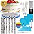 Kit Completo para Confeitaria Lorben com 106 Peças Decoração Bolo Cupcake - Imagem 2