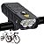 Farol para Bike 5 Leds Cree Lorben T6 Alumínio Power Bank 10000mah USB C - Imagem 1