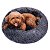 Caminha Nuvem Pet Lorben Redonda Pelúcia Cachorros Gatos Tamanho G 60x60cm - Imagem 10
