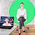Fundo Fotográfico Chroma Key Verde Lorben Portátil Diâmetro 137 cm com Bolsa - Imagem 3
