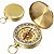 Bússola Retro Lorben tipo Relógio Bolso Vintage Metal Fosforescente - Imagem 2