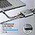 Cabo Adaptador 4 em 1 Lorben Tipo C USB 3.0 HDMI VGA Vídeo Áudio 1080p - Imagem 9