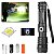 Lanterna Tática LED CREE Lorben T9 P70 168000W 333000 Lúmens Zoom 2000x - Imagem 7