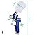 Pistola de Pintura por Gravidade HVLP Lorben Bico 0,8mm Capacidade 125ml - Imagem 4