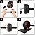 Roda Rolo Abdominal Lorben Polia Larga Aparelho Exercício Fitness - Imagem 4