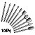 Jogo 10 Fresas Brocas Universal Lorben Rotativa 1/8" Entalhe Madeira Micro Retifica - Imagem 1