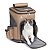 Bolsa Mochila com Rodinhas Lorben para Transporte de Pets Cães Gatos - Imagem 2