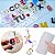 Molde de Silicone Lorben Forma Alfabeto Números 3D Resina Epóxi Kit com 307 peças - Imagem 7