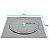 Ralo Click Inteligente Lorben para Banheiro Box 10cm Aço Inox - Imagem 2