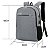 Mochila Notebook com Cadeado Anti Furto Lorben Saída Cabo Auxiliar USB Fone Ouvido - Imagem 6