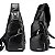 Bolsa Masculina Transversal Pequena em PU Lorben Saída Cabo USB Fone - Imagem 3