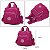 Bolsa Mochila Feminina Lorben com Alça Removível Transversal Ombro - Imagem 2