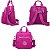 Bolsa Mochila Feminina Lorben com Alça Removível Transversal Ombro - Imagem 5